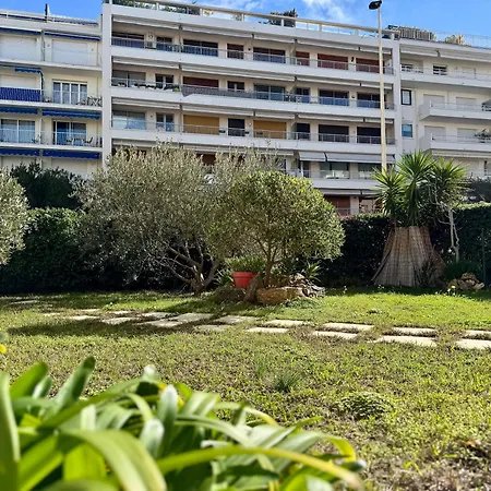 شقة Les Jardins De Lerins Scls - Clim, Jardin, Plages كان